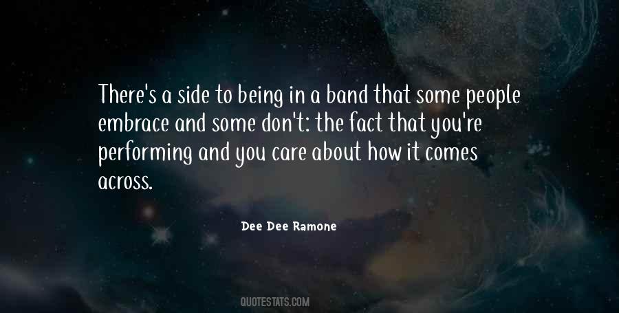 Dee Dee Ramone Quotes #1044109