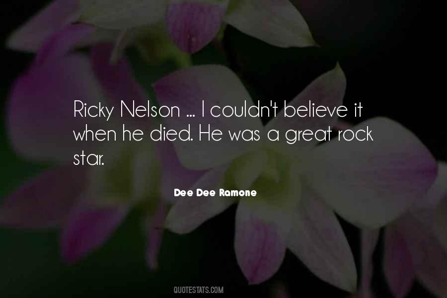Dee Dee Ramone Quotes #1611241