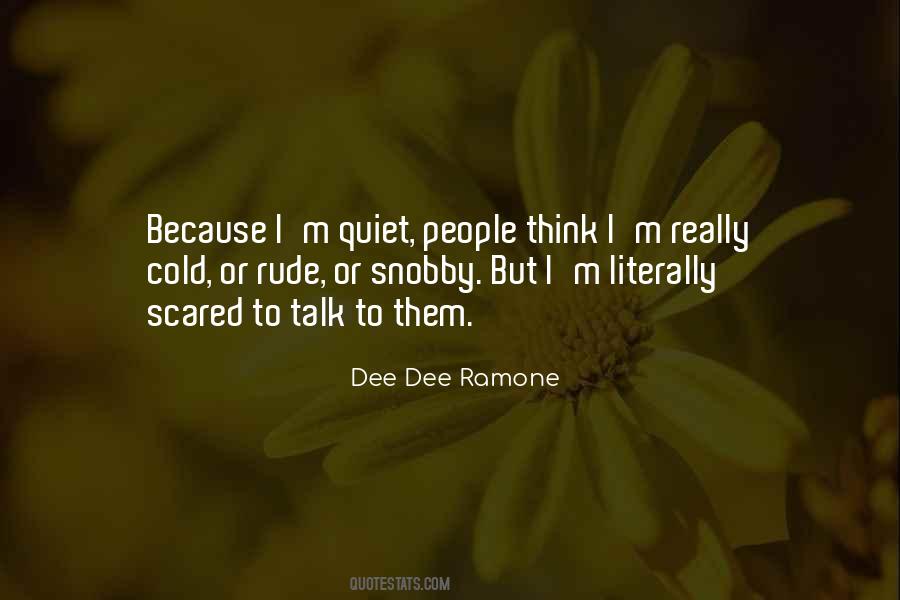 Dee Dee Ramone Quotes #186769