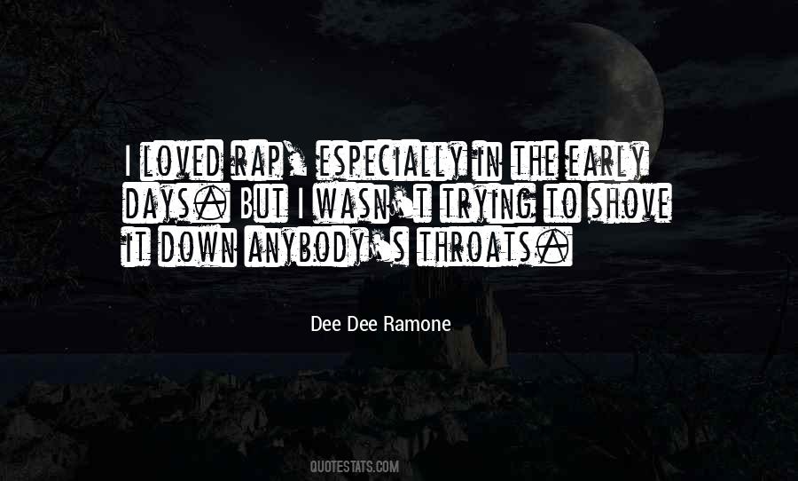 Dee Dee Ramone Quotes #660663