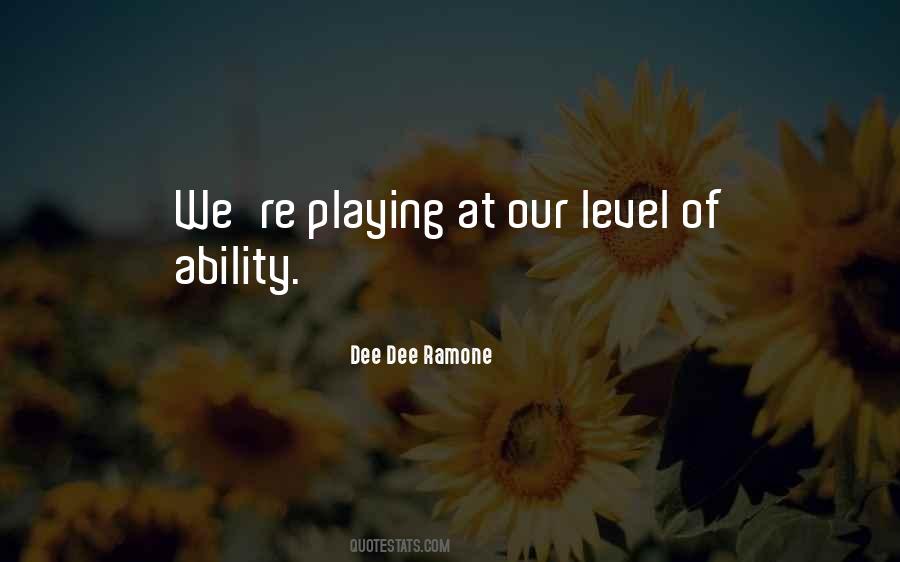 Dee Dee Ramone Quotes #721481
