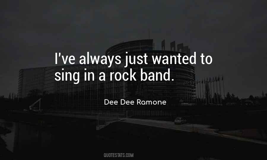 Dee Dee Ramone Quotes #936363