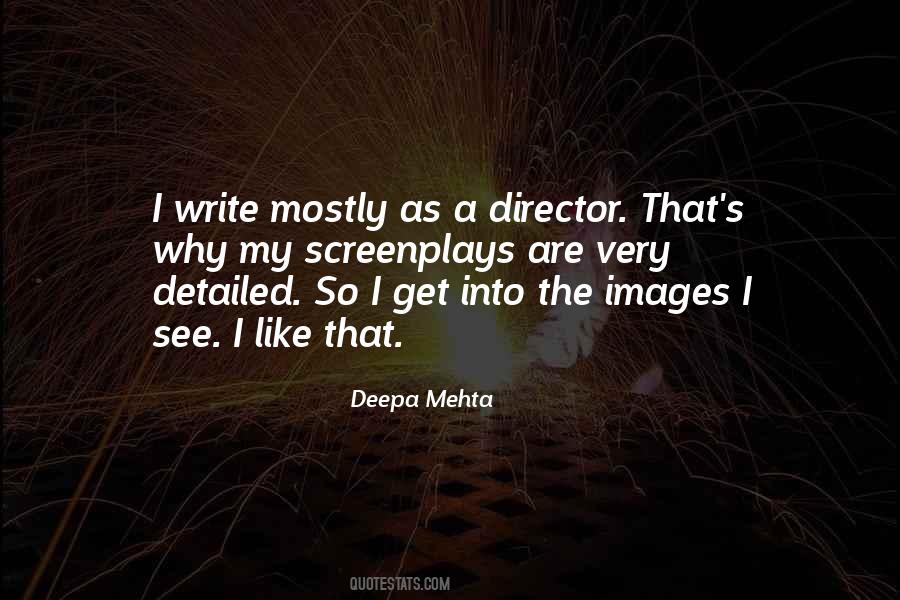 Deepa Mehta Quotes #749164