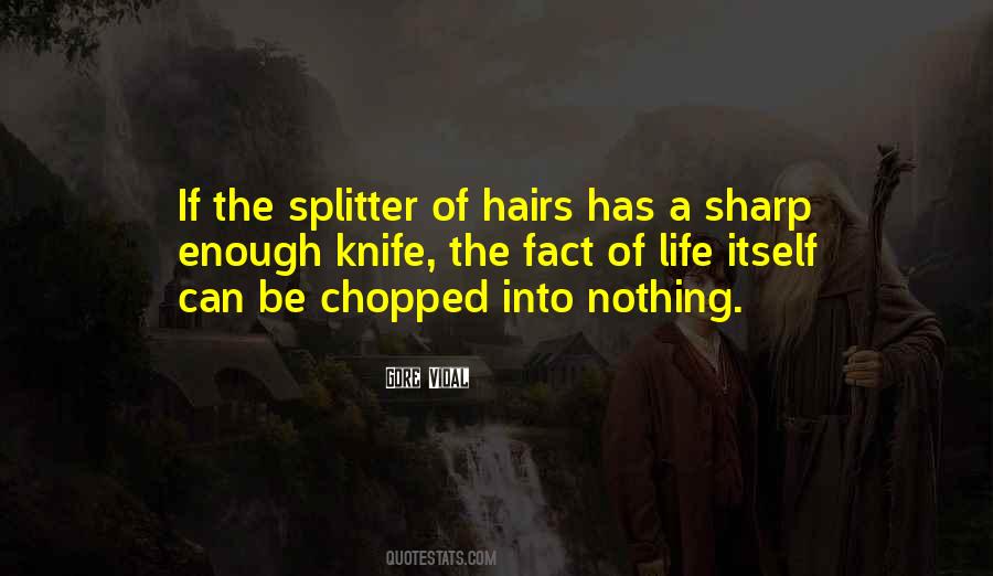 Quotes About Splitter #1296112