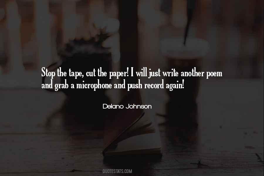 Delano Johnson Quotes #371257