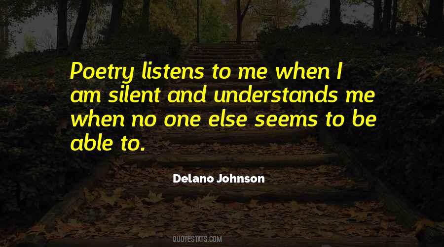 Delano Johnson Quotes #442306