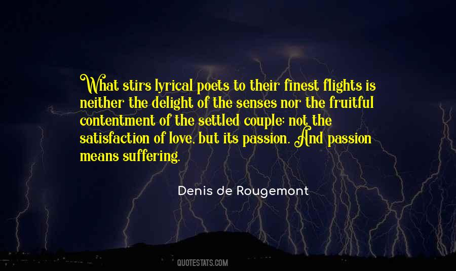 Denis De Rougemont Quotes #1774112