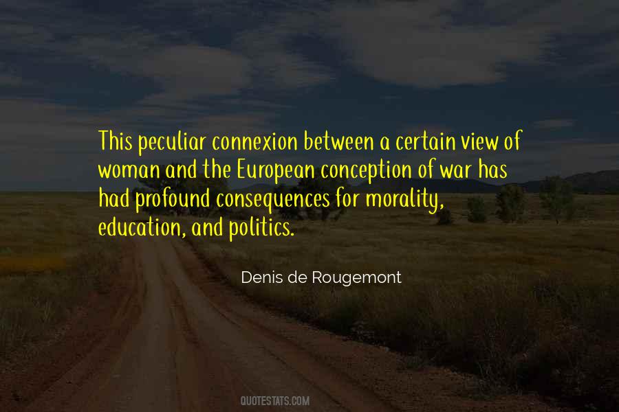 Denis De Rougemont Quotes #1783562