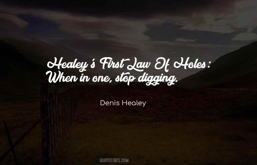 Denis Healey Quotes #435030