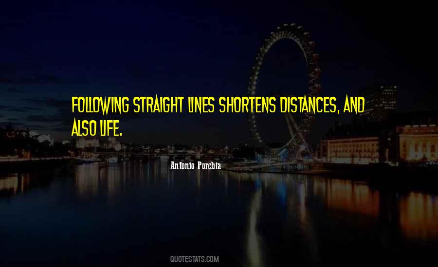 Quotes About Straight Lines #1456103