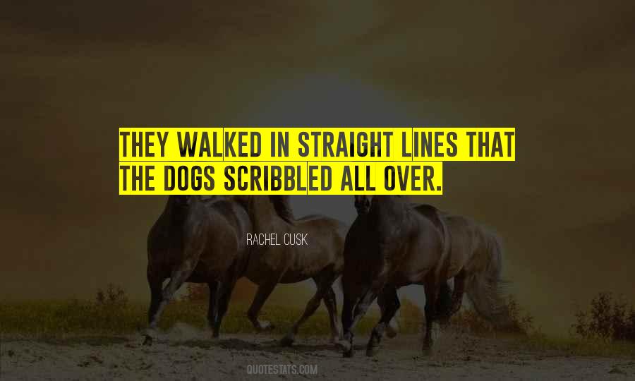 Quotes About Straight Lines #378487