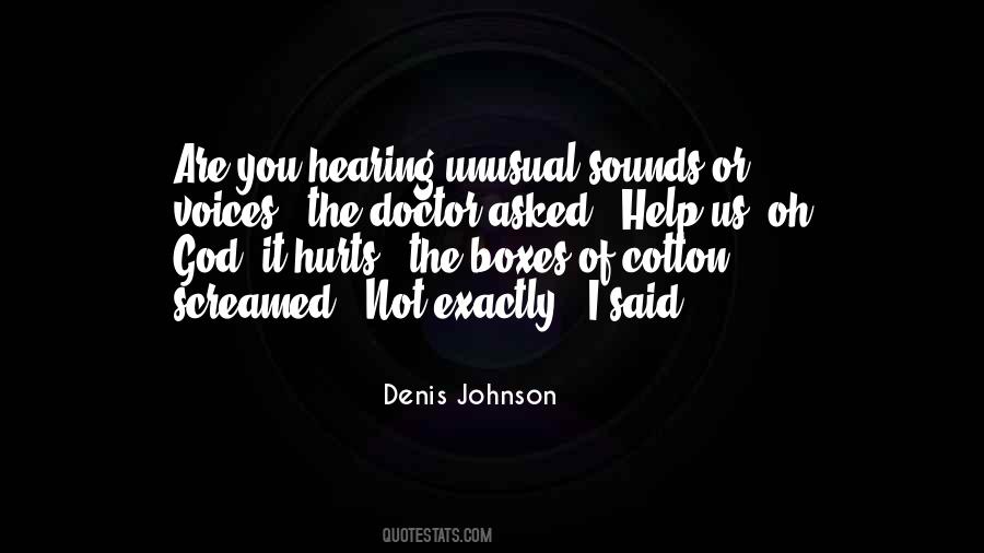 Denis Johnson Quotes #1099417