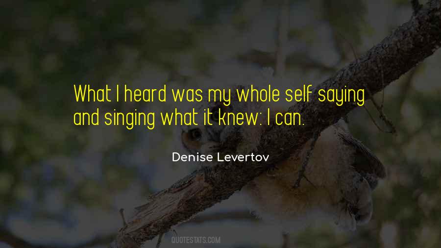 Denise Levertov Quotes #1511042