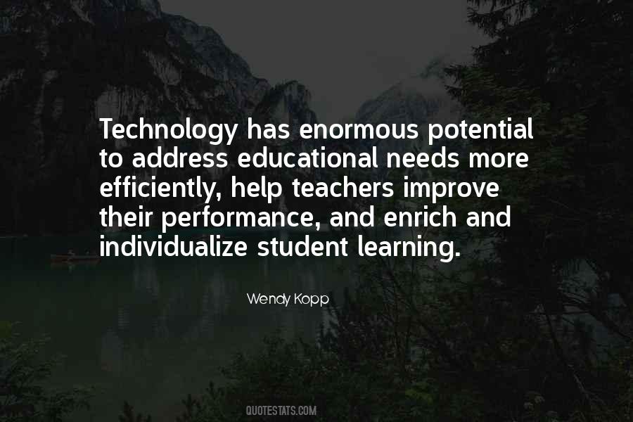 Quotes About Educational Technology #377642
