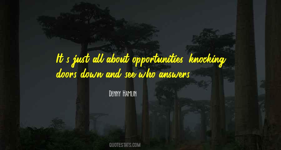 Denny Hamlin Quotes #1121281