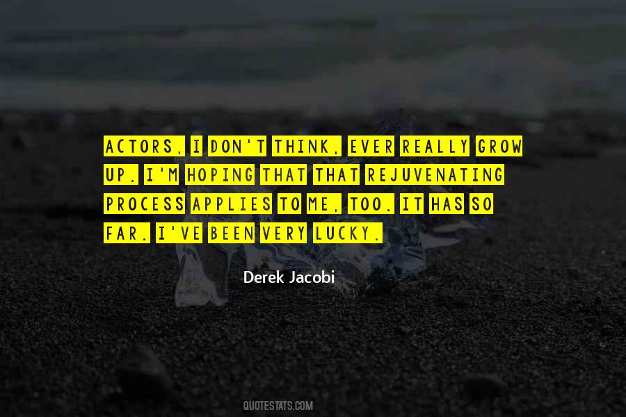 Derek Jacobi Quotes #983698