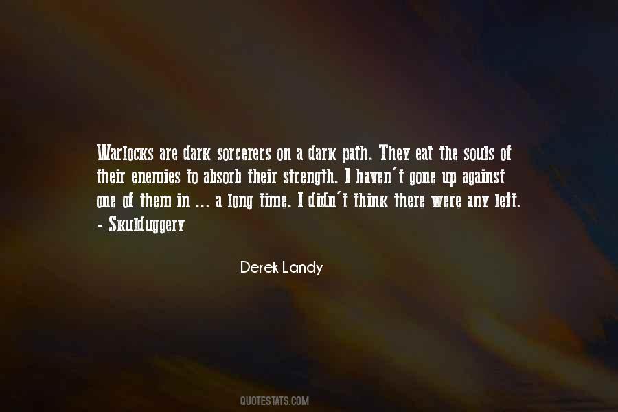 Derek Landy Quotes #316127