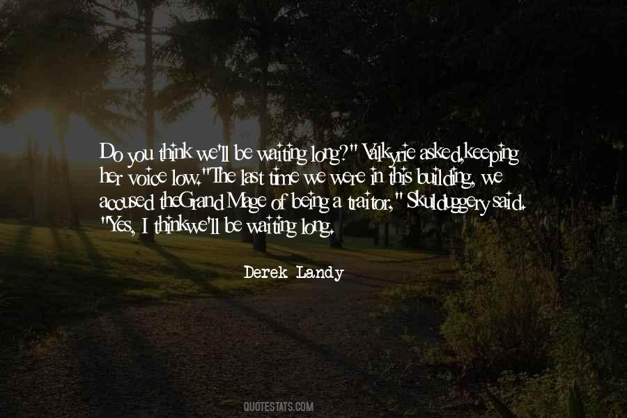 Derek Landy Quotes #37601