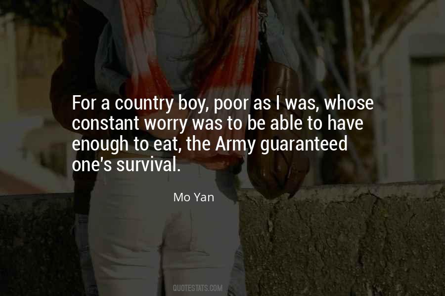 Quotes About Poor Boy #975309