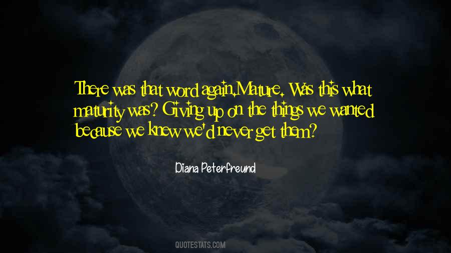 Diana Peterfreund Quotes #358788