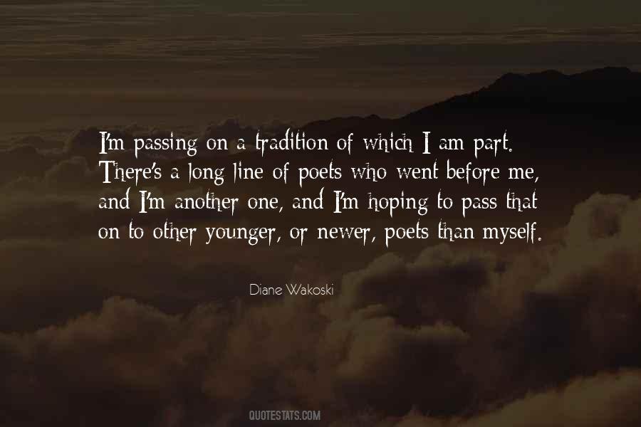 Diane Wakoski Quotes #733469