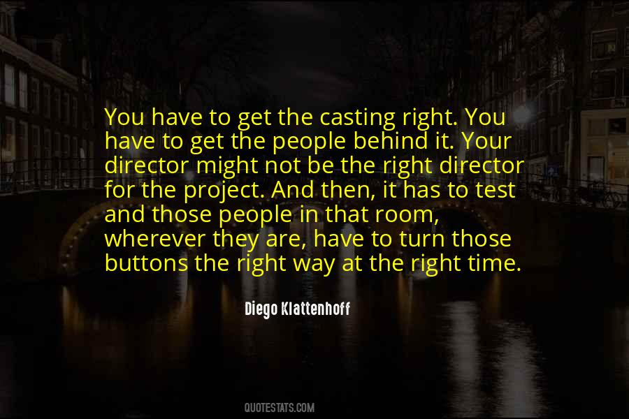 Diego Klattenhoff Quotes #1594821