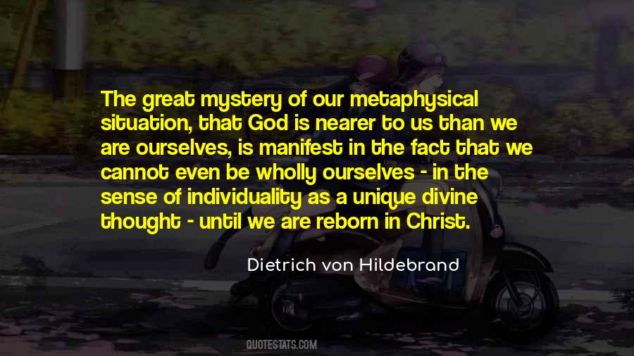 Dietrich Von Hildebrand Quotes #1468430