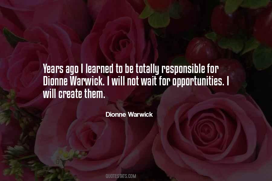 Dionne Warwick Quotes #204744