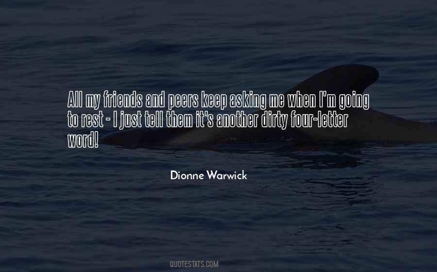 Dionne Warwick Quotes #664318