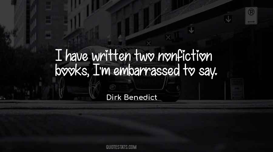 Dirk Benedict Quotes #1137228