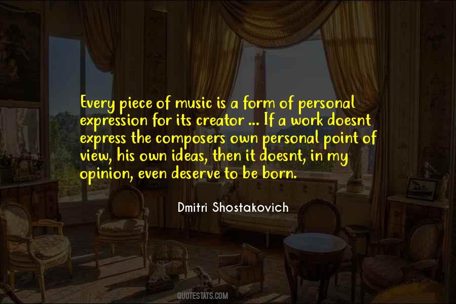 Dmitri Shostakovich Quotes #1220583