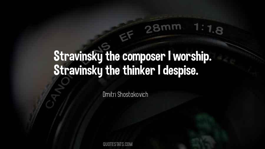 Dmitri Shostakovich Quotes #238154