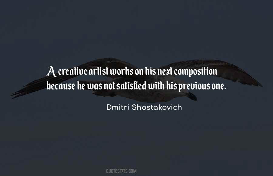 Dmitri Shostakovich Quotes #937056