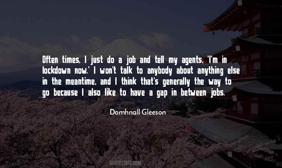 Domhnall Gleeson Quotes #1184589