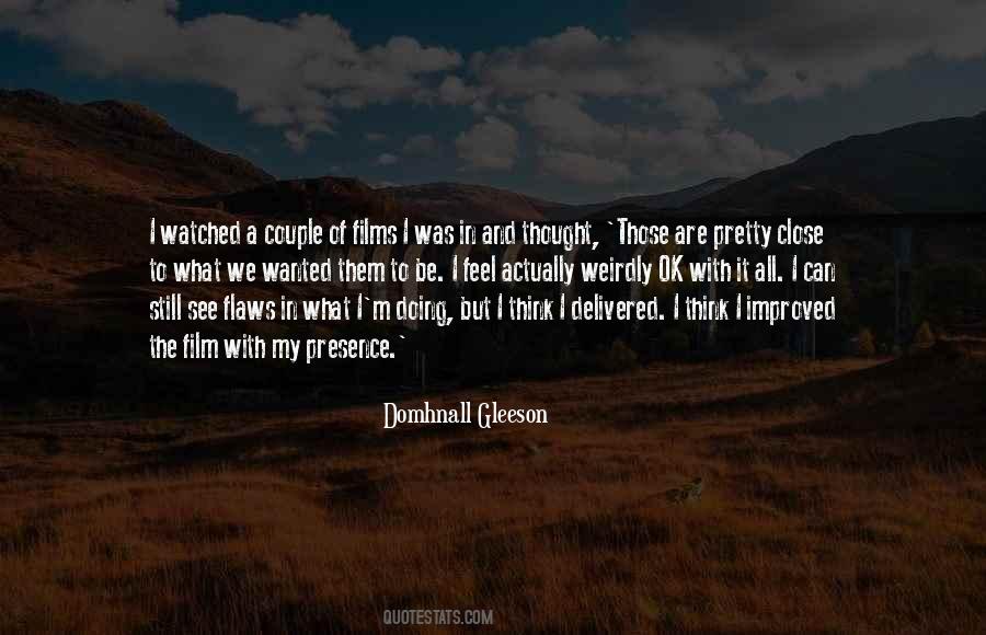 Domhnall Gleeson Quotes #1298221