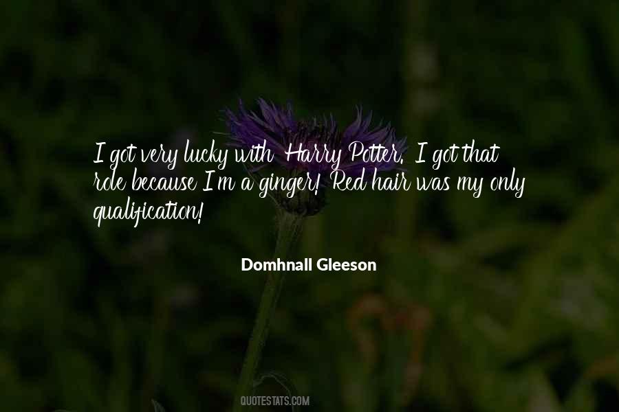 Domhnall Gleeson Quotes #804419