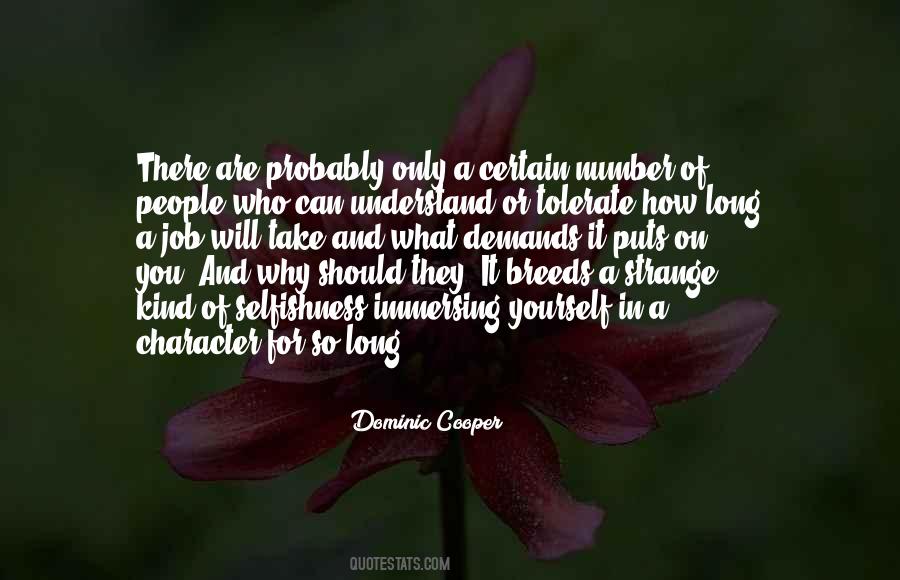 Dominic Cooper Quotes #30489