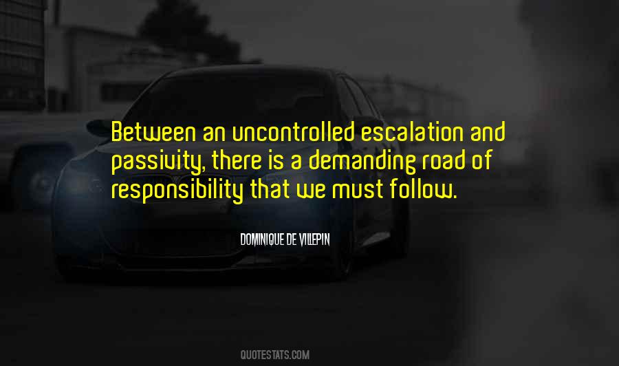 Dominique De Villepin Quotes #447937