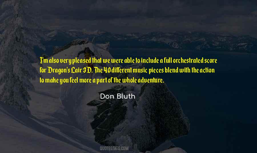 Don Bluth Quotes #1556865