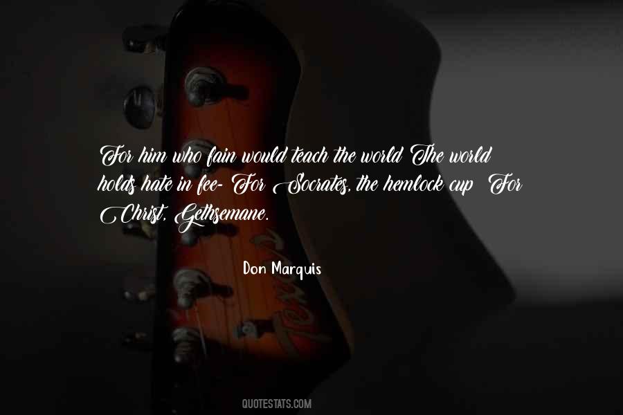 Don Marquis Quotes #1284867