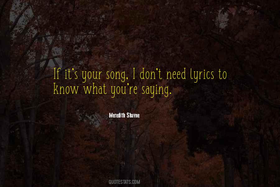 Don Meredith Quotes #998547