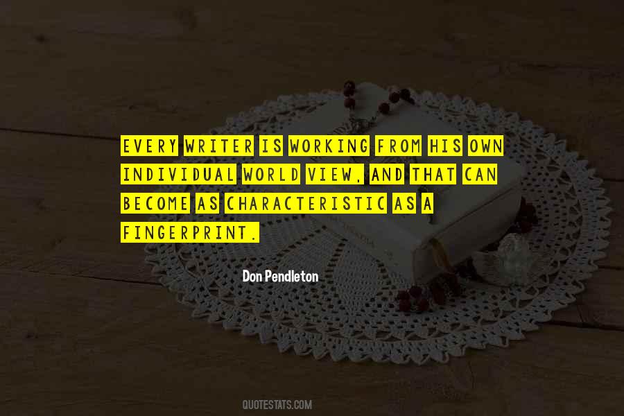 Don Pendleton Quotes #1603757