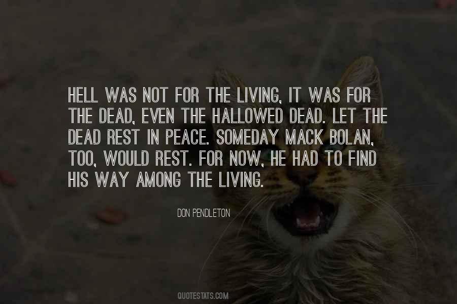 Don Pendleton Quotes #354096