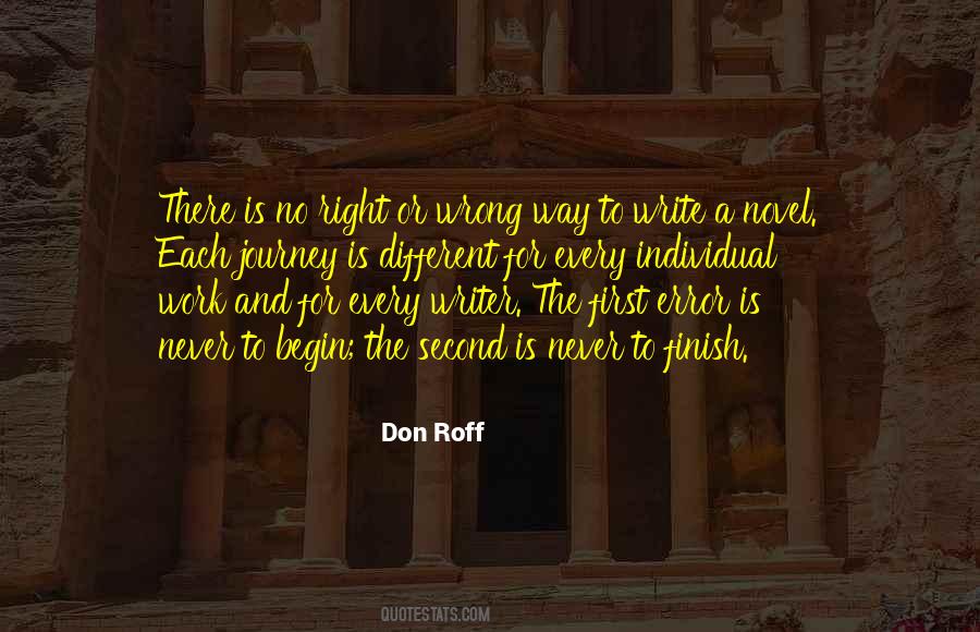 Don Roff Quotes #1172295