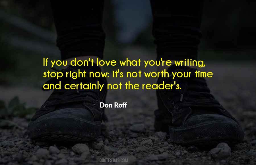 Don Roff Quotes #656631