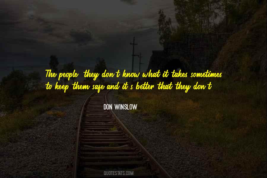 Don Winslow Quotes #45436