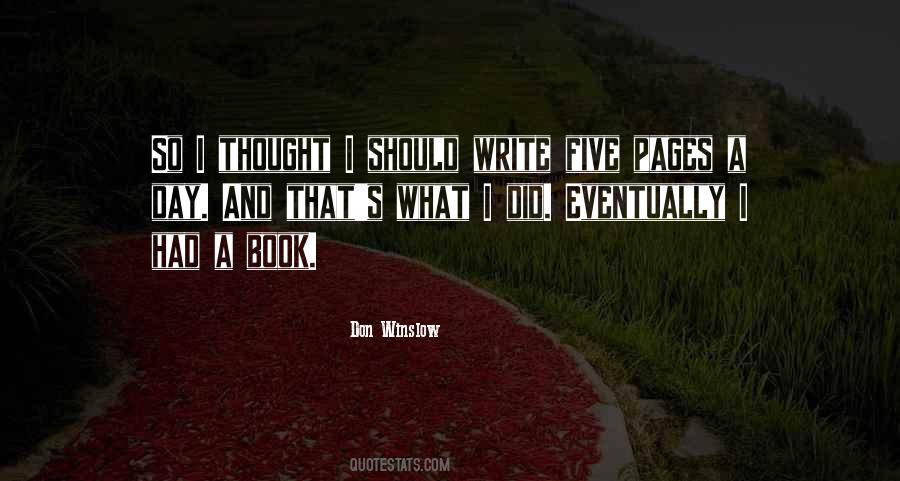 Don Winslow Quotes #762661