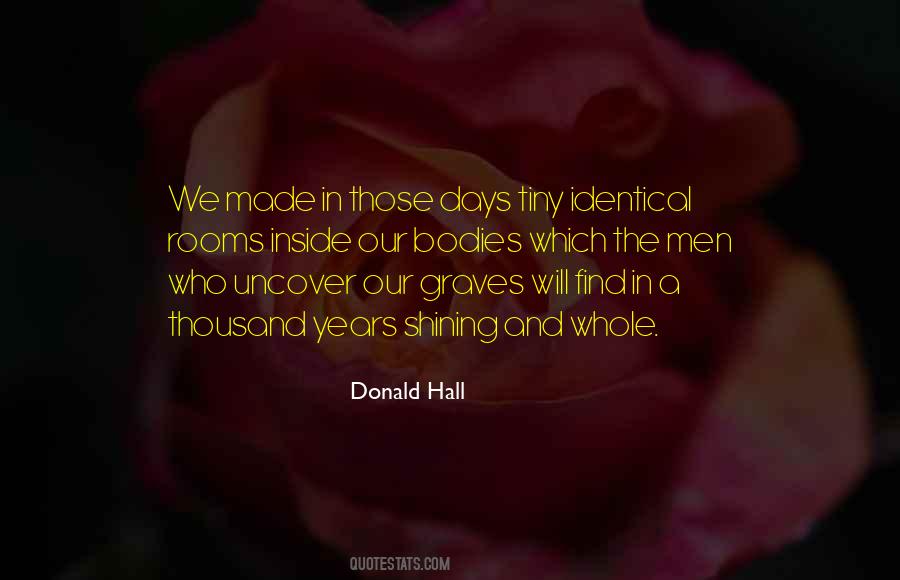 Donald Hall Quotes #1011213