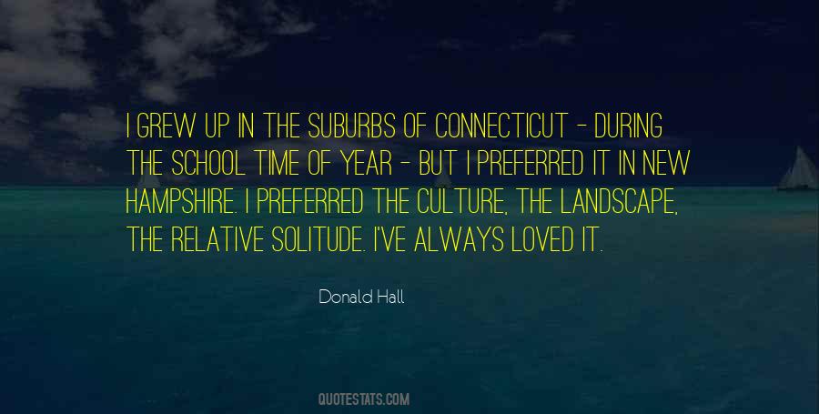 Donald Hall Quotes #1132737