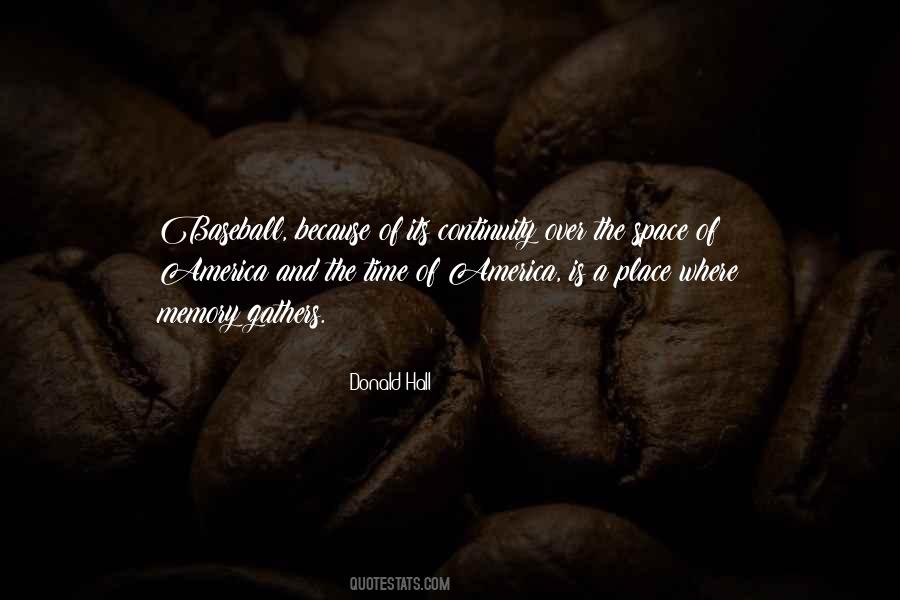 Donald Hall Quotes #1144812